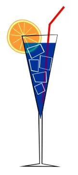 Cocktail Stock Illustration