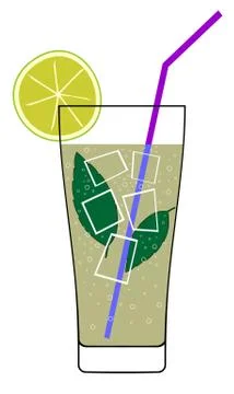 Cocktail Stock Illustration