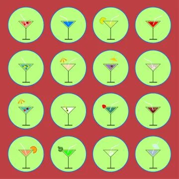 Cocktail Stock Illustration