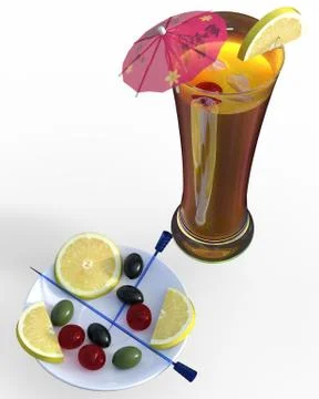 Cocktail Stock Illustration