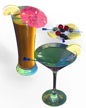 Cocktail 스톡 일러스트
