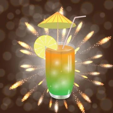 Cocktail Stock Illustration
