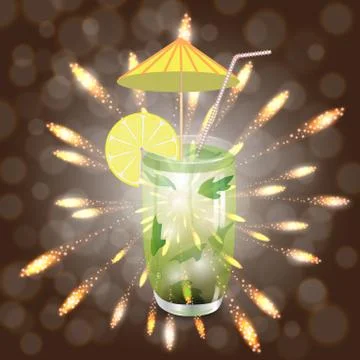 Cocktail Stock Illustration