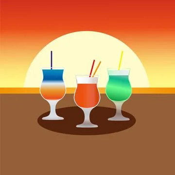 Cocktail Illustrazione stock