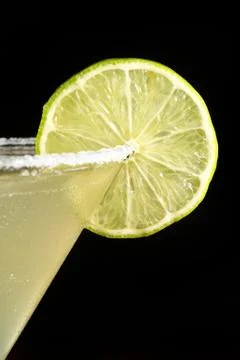 Cocktail with lemon Stock Photos