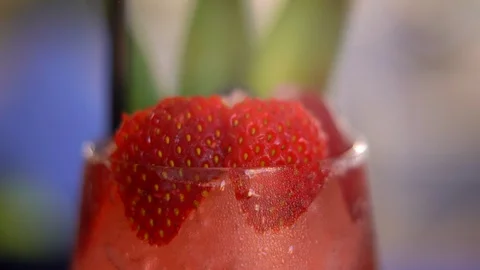 Cocktail macro Stock Footage 128442885