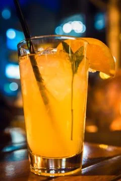 Cocktail night Stock Photos