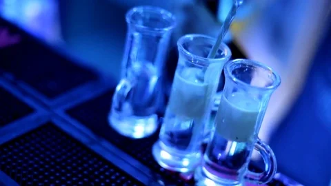 Cocktail Preparation Stock Footage 76471287