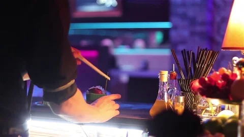 Cocktail Preparation Stock Footage 76471333