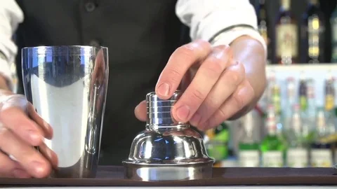 Cocktail Preparation Stock Footage 76471951