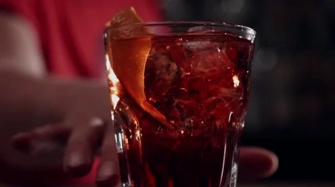 Cocktail is ready in slow motion Stock Footage 67867273