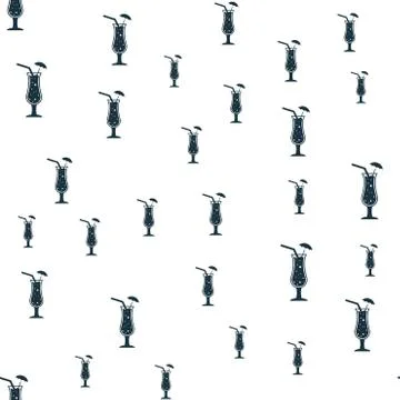 Cocktail seamless pattern cover. Cocktail icon creative design. Wallpaper, web Stock Illustration