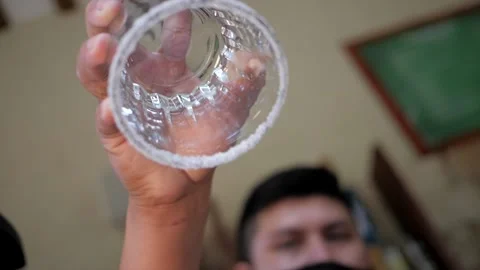 Cocktail Shaker Stock Footage 157426452
