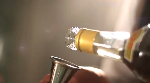 Cocktail slow motion Stock Footage 49028810