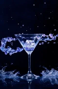 Cocktail splash Stock-Fotos