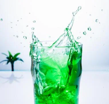 Cocktail splash Stock Photos