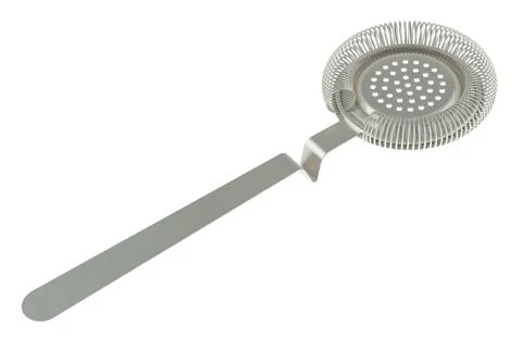 Cocktail Strainer, 3D rendering Illustrazione stock