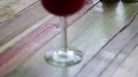 Cocktail on the table Stock Footage 73662038