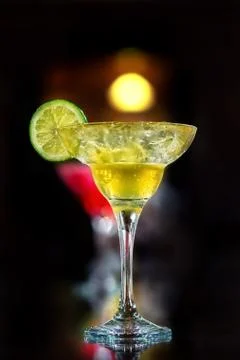 Cocktail on the table Stock Photos