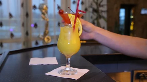 Cocktails drinks. Video stock 102169399