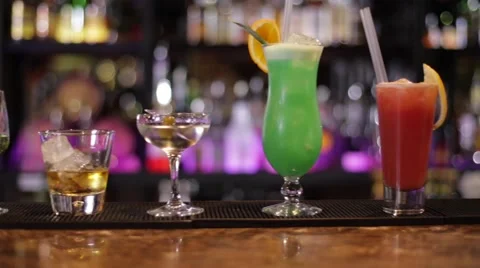 Cocktails line 動画素材 41313373