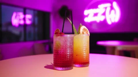 Cocktails at Sweet Cheeks 스톡 동영상 147057772
