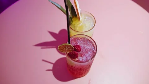 Cocktails at Sweet Cheeks 스톡 동영상 147057781