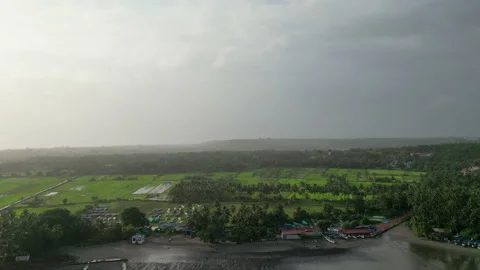 Coco beach aerial view 스톡 동영상 208959335