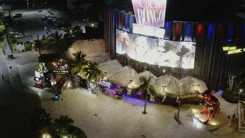 Coco Bongo Punta Cana show Dominican Republoc 13 May 2019 DownTown Stock Footage 107994315