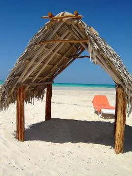 Coco cay beach Stock Photos