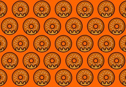 Coco Donut coco Stock Illustration