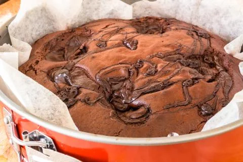Cocoa cake Stock Photos
