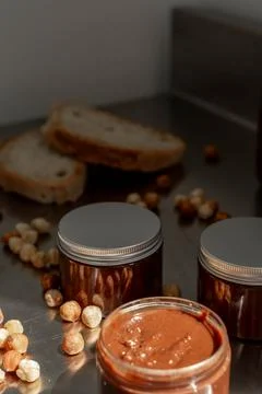 Cocoa containers Stock Photos