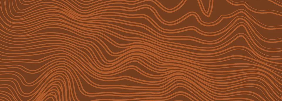 Cocoa Contour Background Stock Illustration