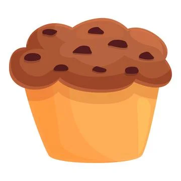 Cocoa cupcake icon cartoon vector. Candy bar イラスト素材