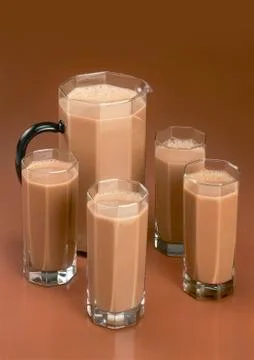 Cocoa drink Stock Photos