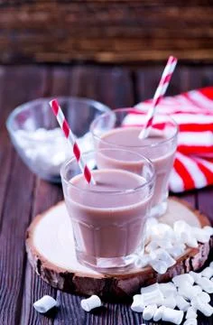 Cocoa drink Stock Photos