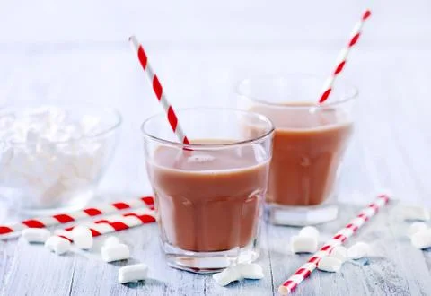 Cocoa drink Stock Photos