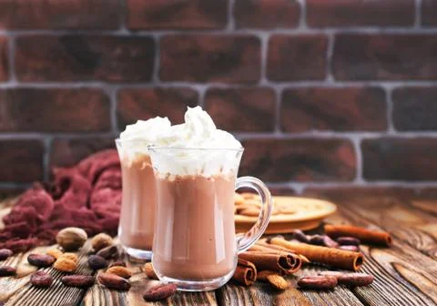Cocoa drink Stock Photos
