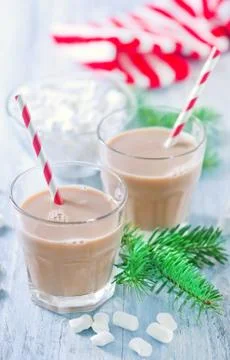 Cocoa drink Stock Photos