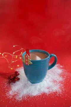 Cocoa drink. Stock Photos