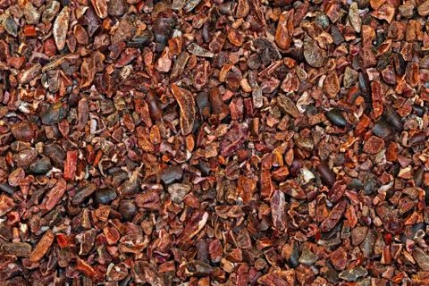 Cocoa nibs Stock Photos