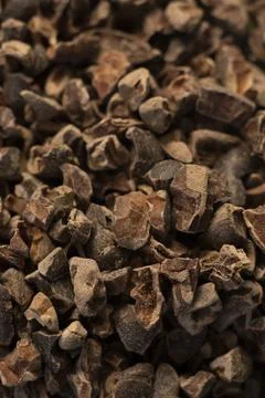 Cocoa nibs Stock Photos
