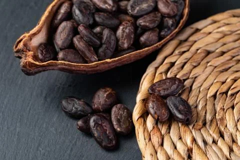 Cocoa pod Stock Photos
