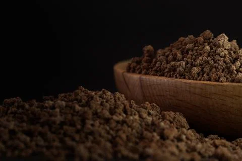Cocoa Powder Clumps Stock Photos