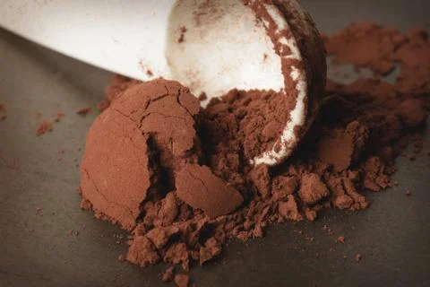 Cocoa powder Stock Photos