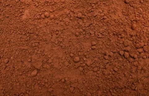 Cocoa powder texture Stock Photos