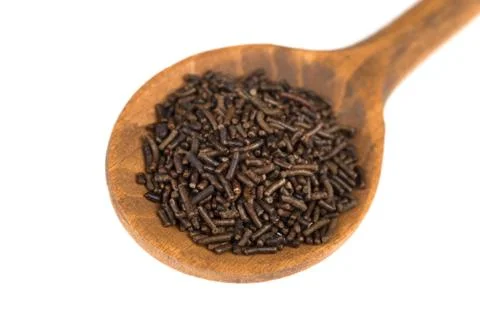 Cocoa sprinkles Stock Photos