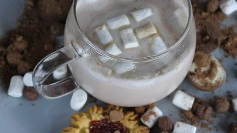 Cocoa, sweets, chocolate, gummies Video stock 233584539