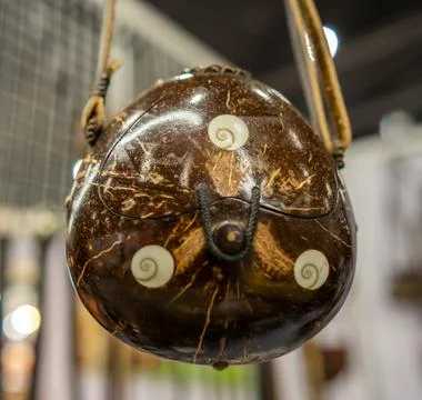 Coconut bag Stock Photos